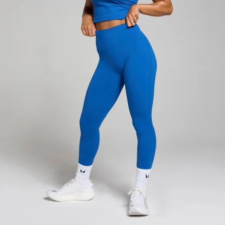 MP Tempo legging met hoge taille voor dames - Puurblauw