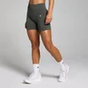 MP Tempo middelhoge naadloze short voor dames - Nachtgrijs