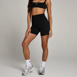 MP Studio gevouwen short voor dames - Zwart - Size L