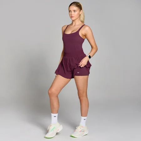 MP Velocity alles-in-een bodysuit met plooidetail voor dames - Portrood