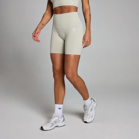 MP Shape naadloze fietsshort voor dames - Asgrijs