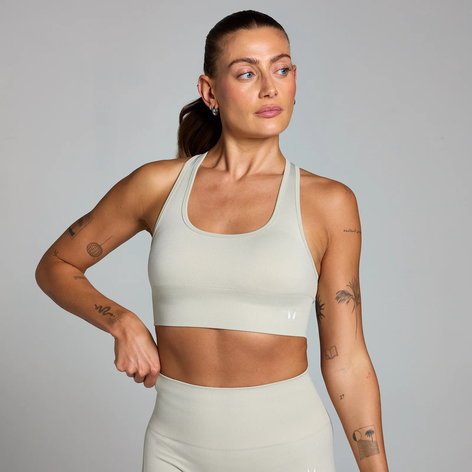 MP Shape naadloze sportbeha - Asgrijs - XS Afbeelding 1