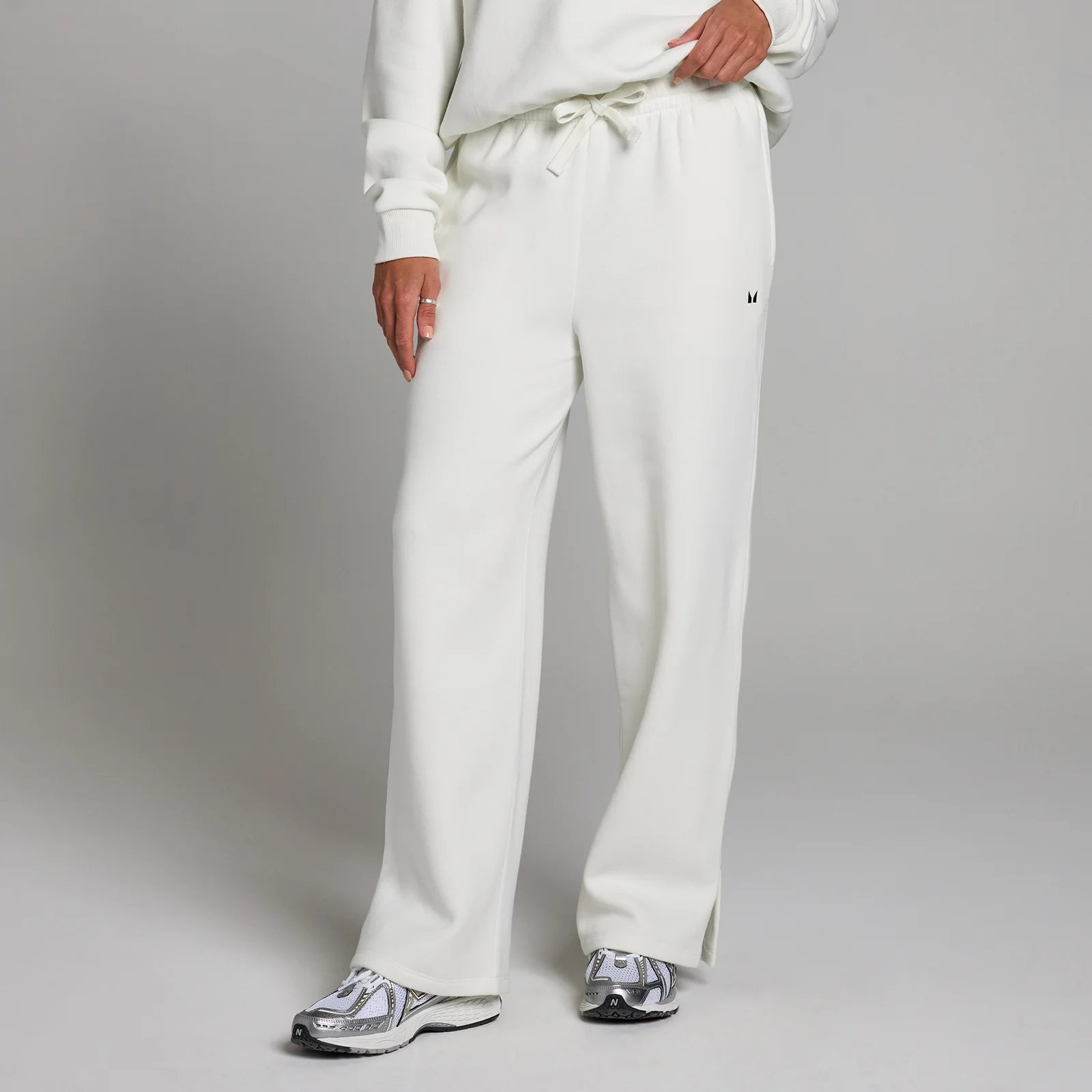 MP Basics joggingbroek met rechte pijpen - Wolkenblauw - M Afbeelding 1