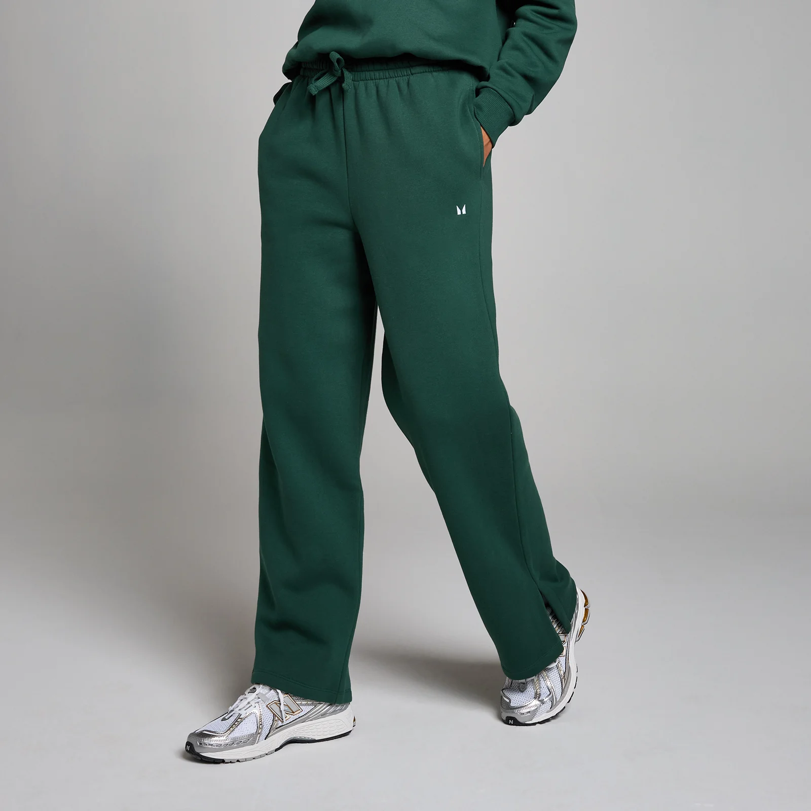 MP Basics joggingbroek met rechte pijpen - Racegroen - S Afbeelding 1