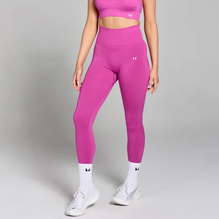 MP Tempo naadloze scrunchlegging voor dames - Violetroze