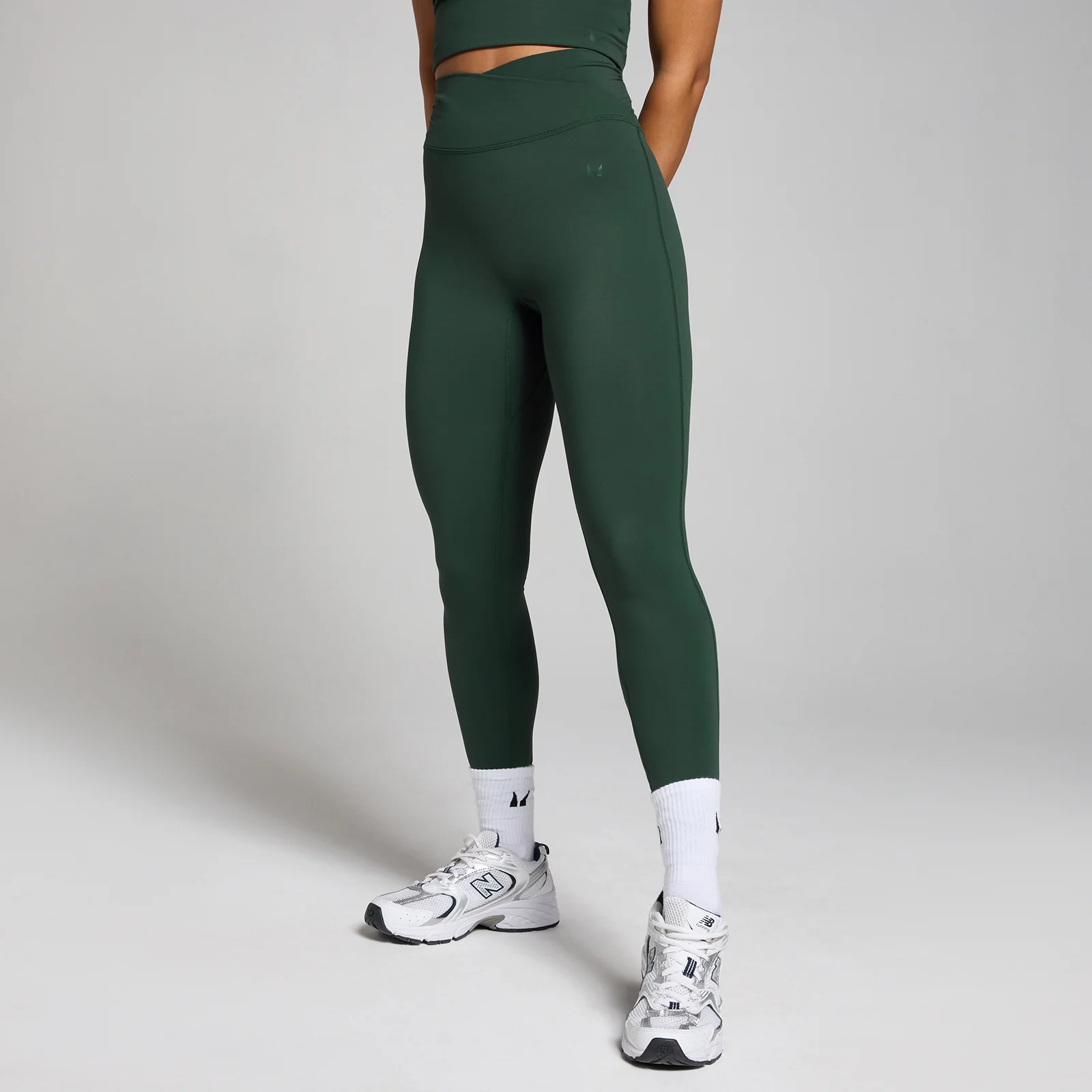 MP Tempo legging voor dames - Donkersmaragdgroen - XL Afbeelding 1