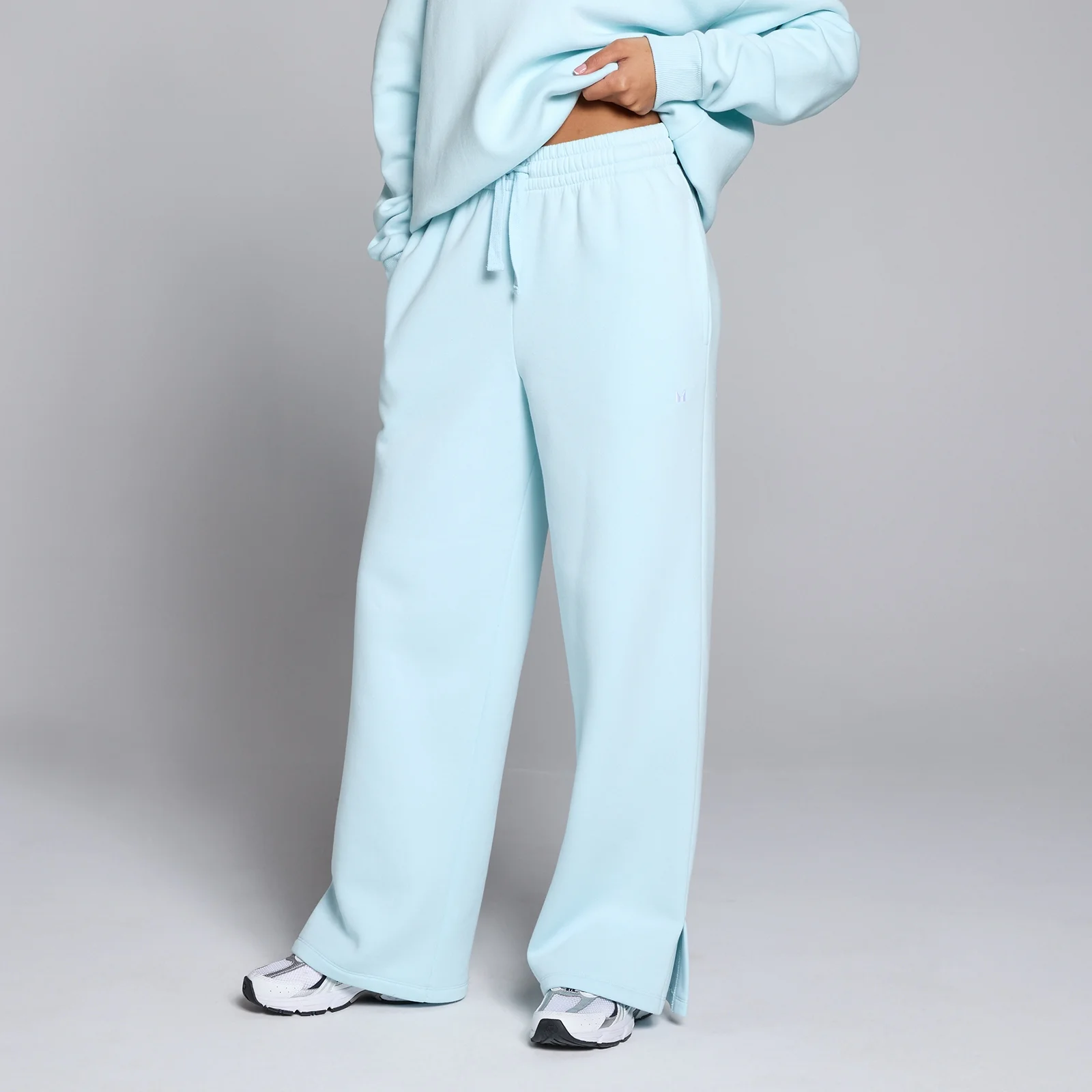MP Basics joggingbroek met rechte pijpen voor dames - Babyblauw - L Afbeelding 1