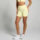 MP Tempo Ultra short met gebogen zoom voor dames - Citroengeel