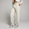 MP oversized joggingbroek met elastische enkels voor dames - Beenwit