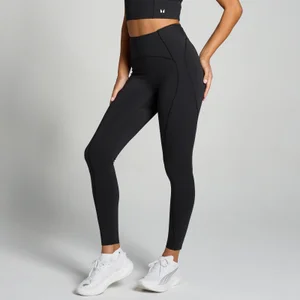 MP Tempo Ultra legging met gebogen zoom voor dames - Zwart - Size L