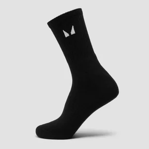 MP Unisex Crew Socks (1 Pack) - Black - Size UK 6-8