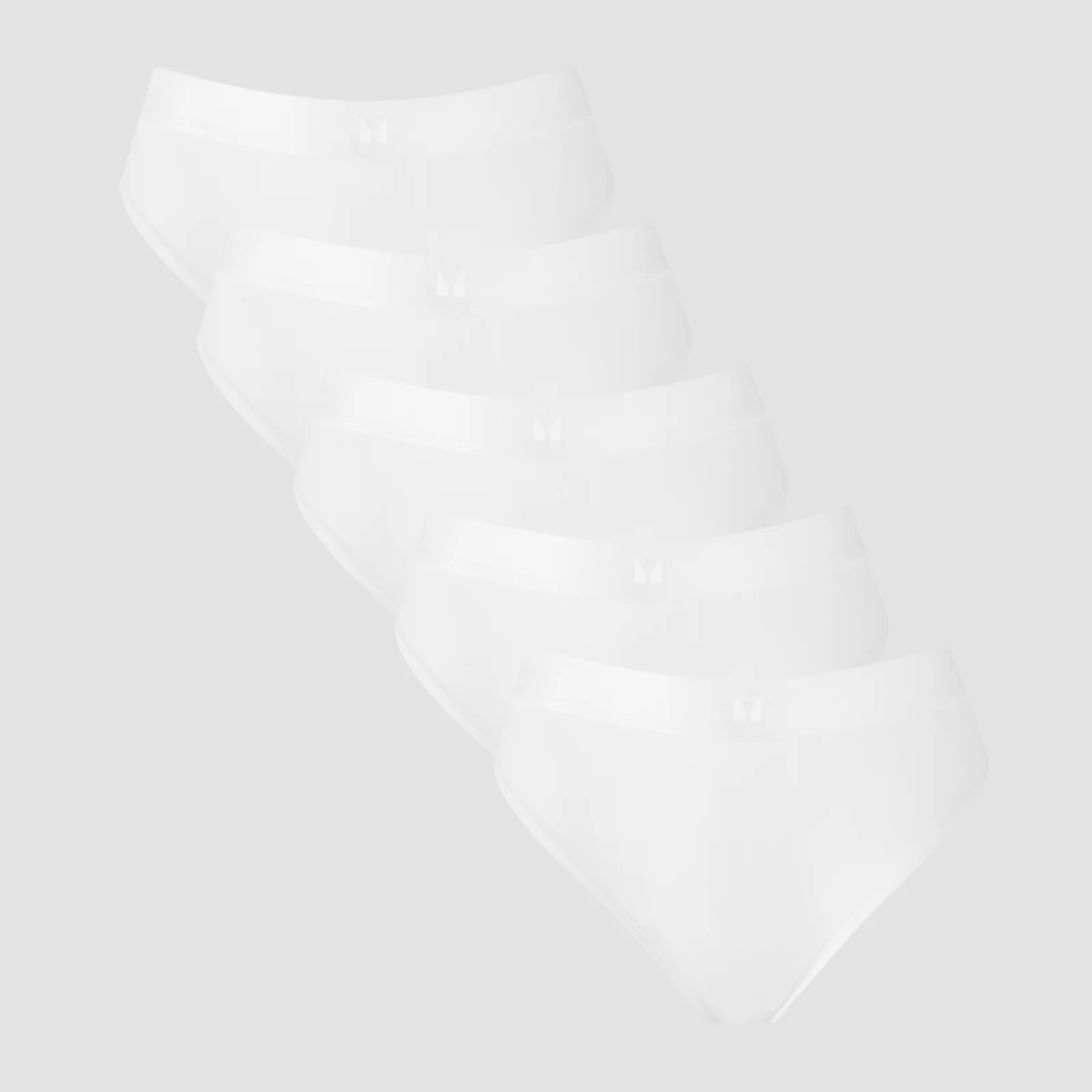 MP middelhoge string voor dames (verpakking met 5 stuks) - Wit - M Afbeelding 1