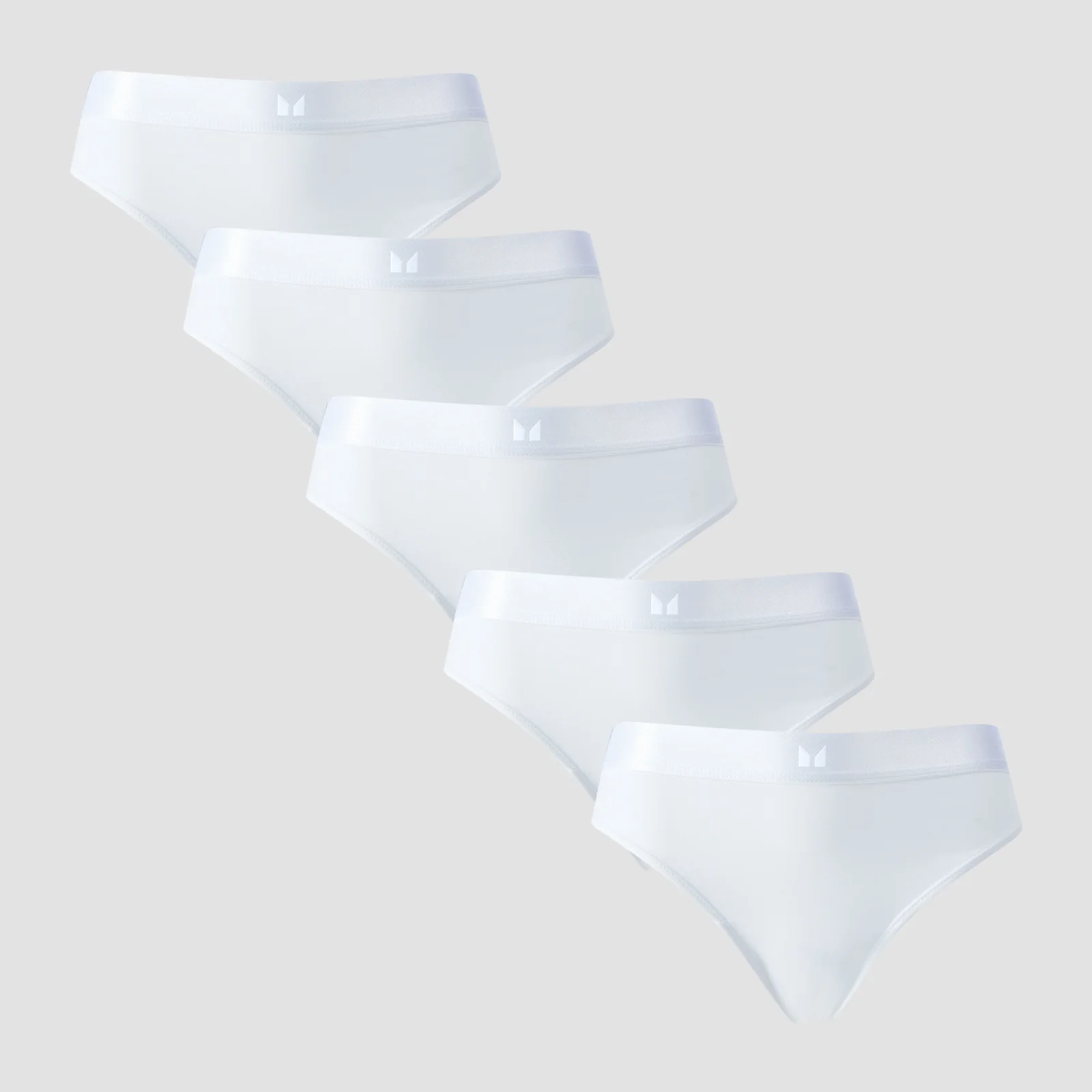 MP middelhoog bikinibroekje voor dames (verpakking met 5 stuks) - Wit - XS Afbeelding 1