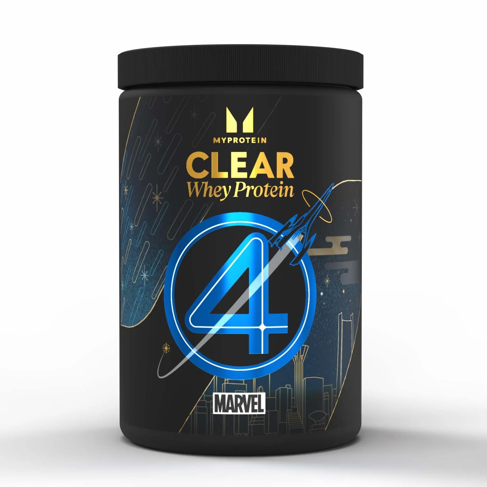Clear Whey Protein - Blauwe kauwgom (Fantastic Four) Afbeelding 1