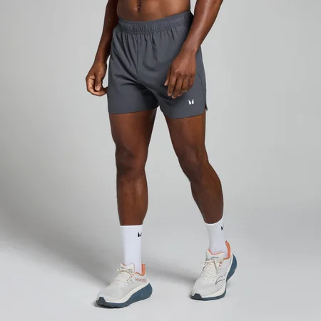 MP Active trainingsshort met zakken voor heren - Donkergrijs