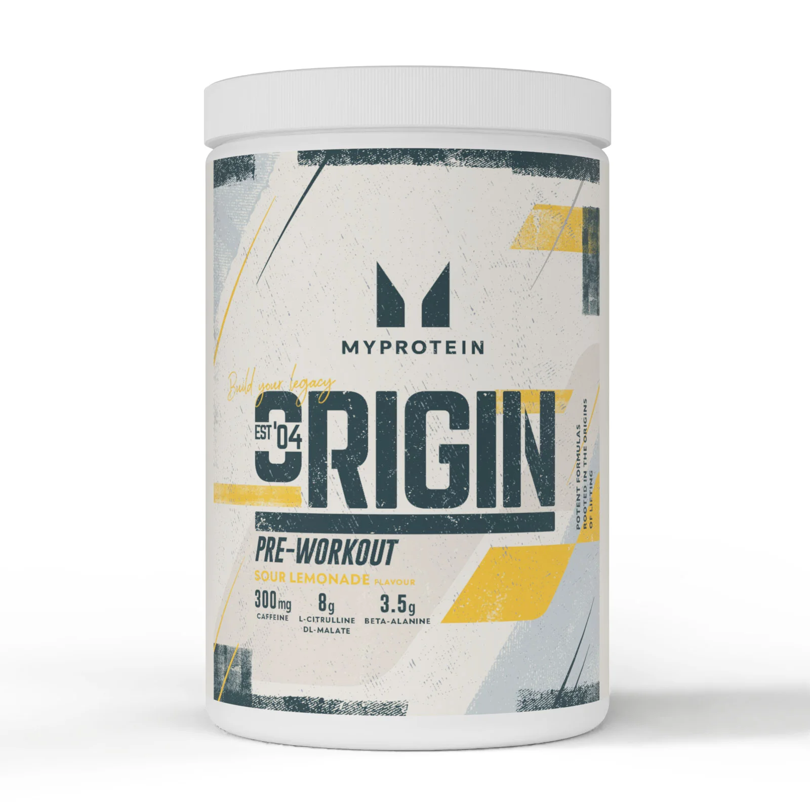Origin Pre-Workout - 30servings - Sour Lemonade Afbeelding 1