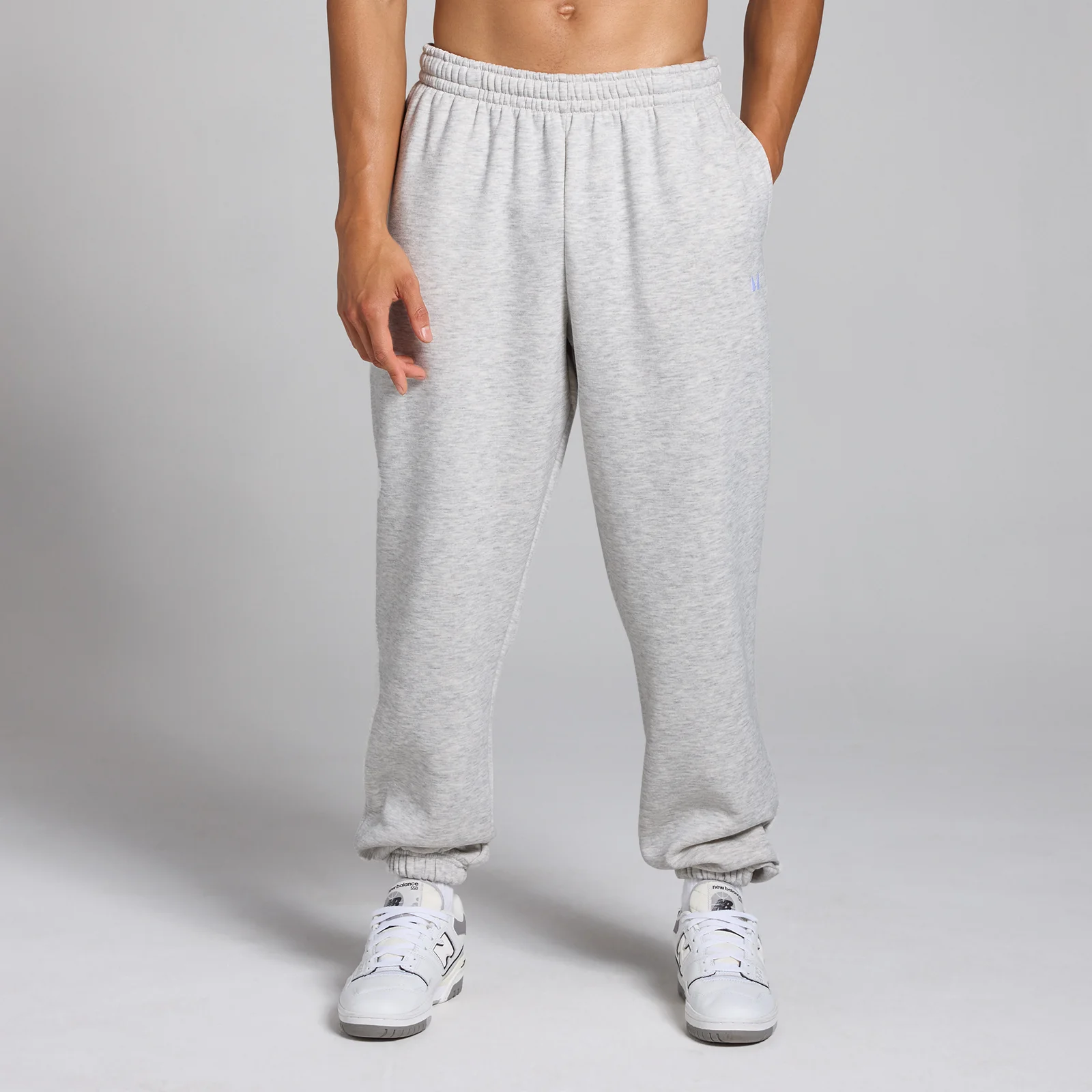 MP Rest Day oversized joggingbroek voor heren - Gemêleerd lichtgrijs - XS Afbeelding 1