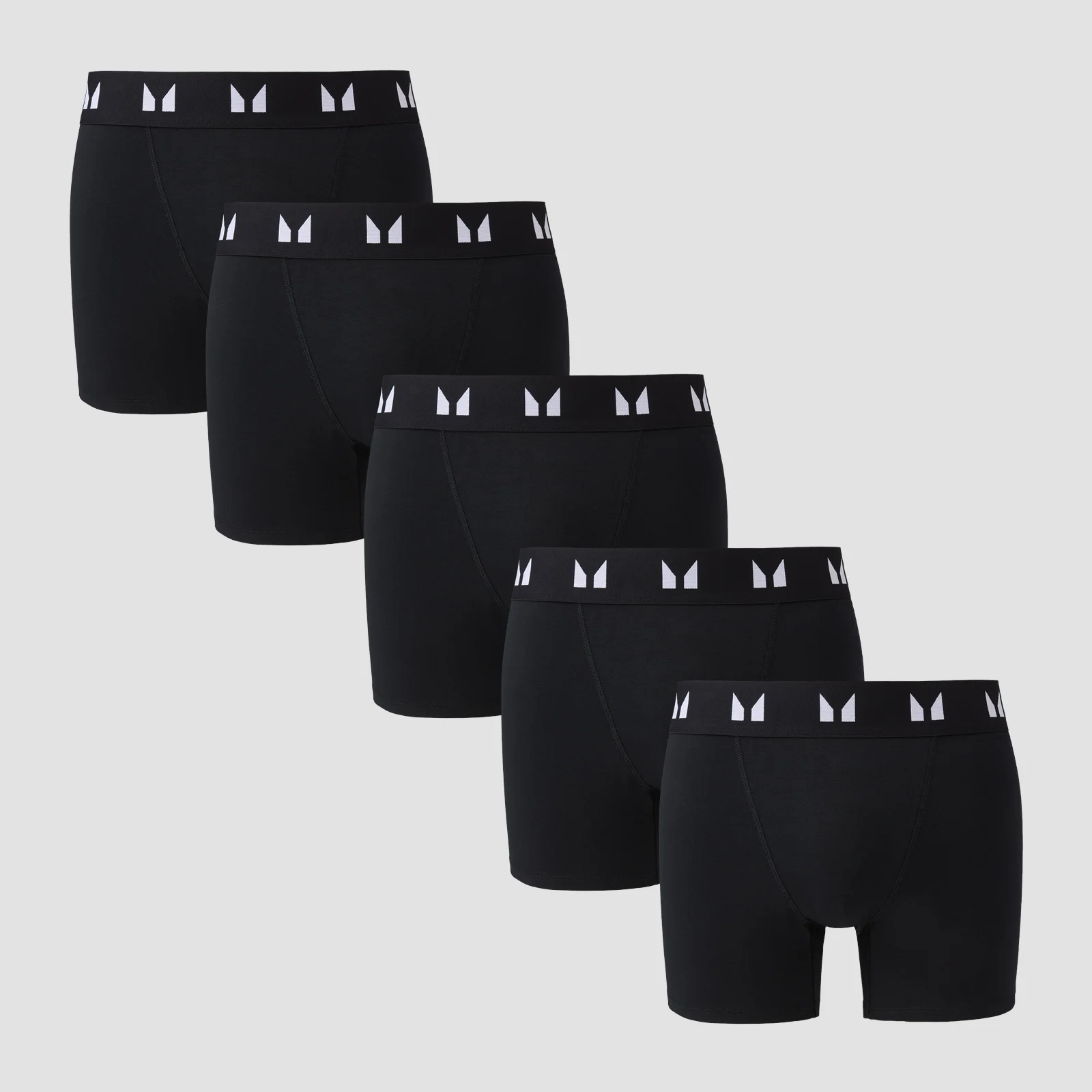 MP boxershorts voor heren (5 stuks) - Zwart - XXS Afbeelding 1