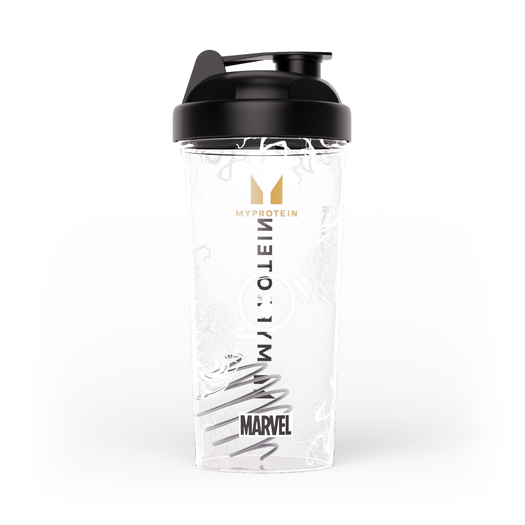 MARVEL Venom plastic shaker - Transparant/zwart