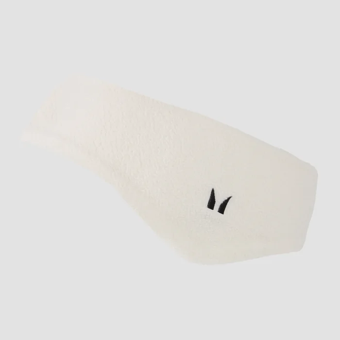 MP oorwarmers van fleece - Lichtroomwit