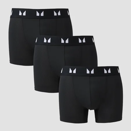 MP technische boxershorts voor heren (5 stuks) - Zwart