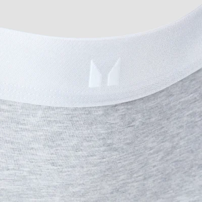 MP middelhoog bikinibroekje voor dames (verpakking met 5 stuks) - Wit / Zwart / Gemêleerd grijs - XS Afbeelding 6