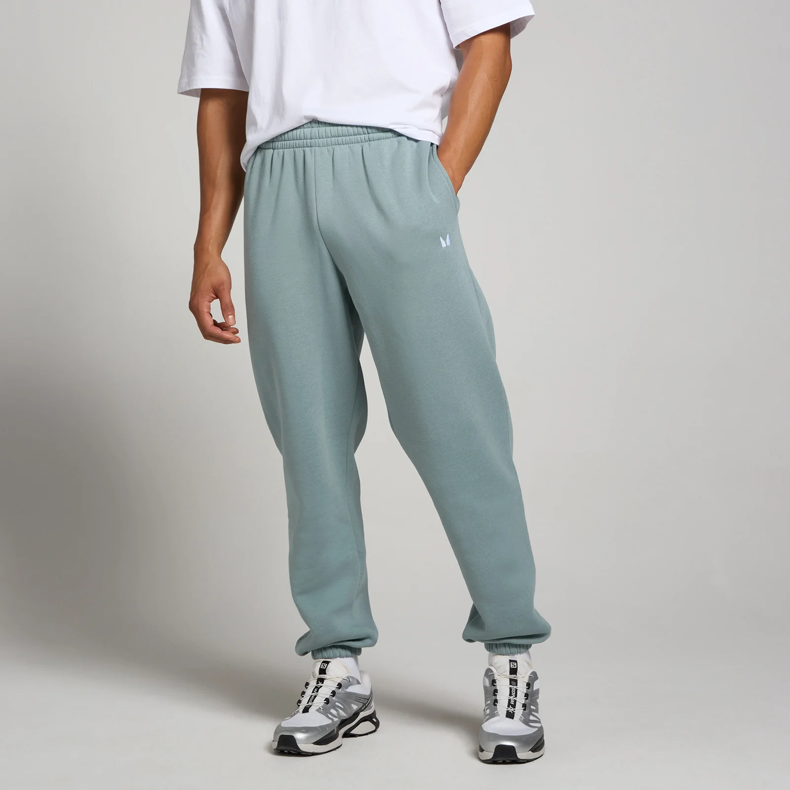 MP Rest Day oversized joggingbroek voor heren - Loodgrijs - XXL Afbeelding 1