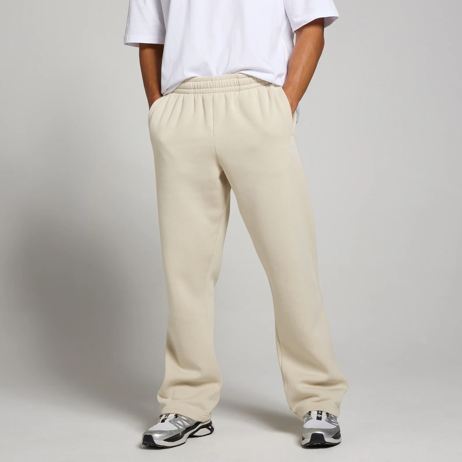 MP Rest Day oversized joggingbroek voor heren - Haverwit - XS Afbeelding 1