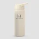 Myprotein gerecyclede metalen fles met fliprietje 500 ml - Roomwit