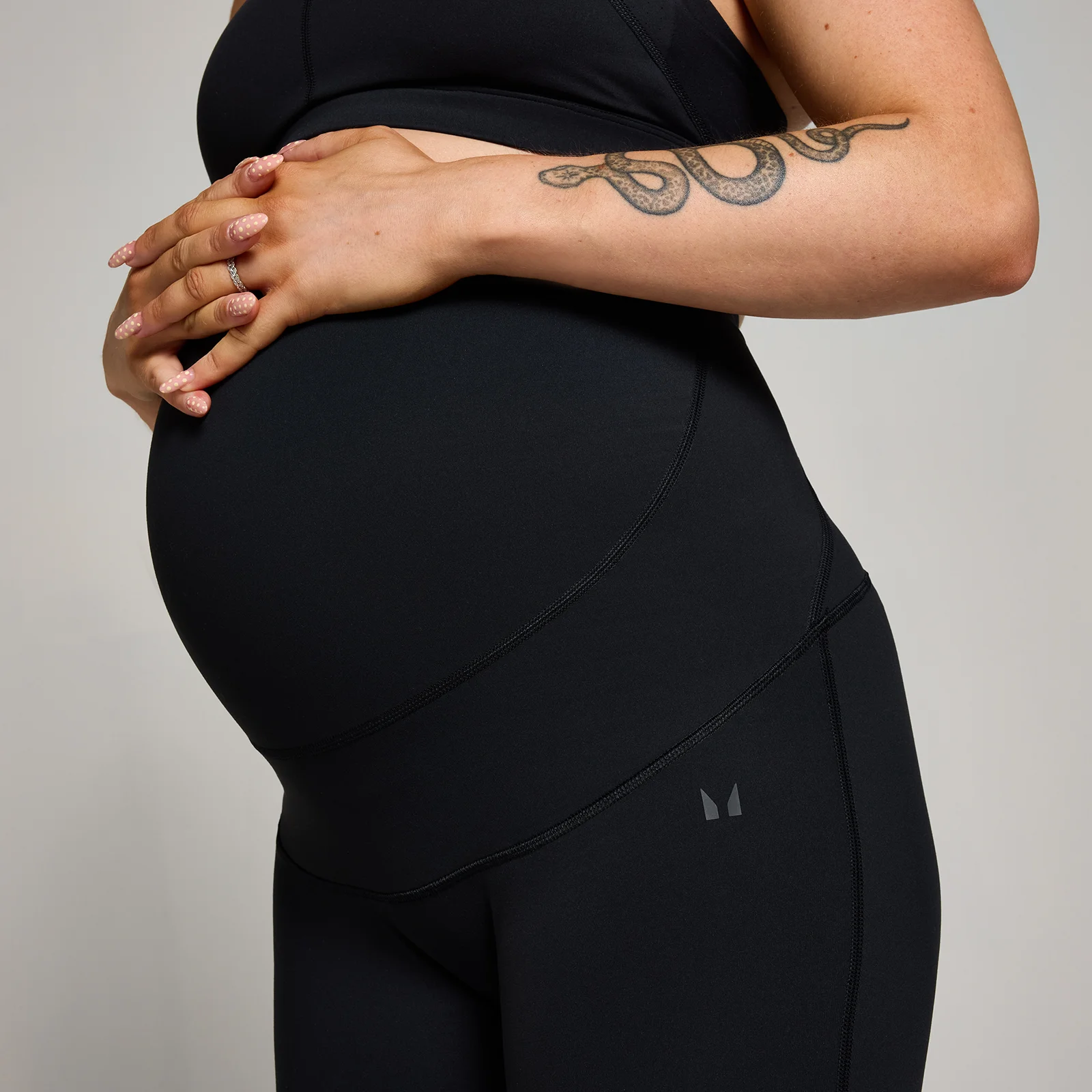 Missluck Zwangerschapsleggings - 2 Stuks, Ondoorzichtig, Met Hoge Taille En Zakken, Voor Comfort Tijdens En Na De Zwangerschap