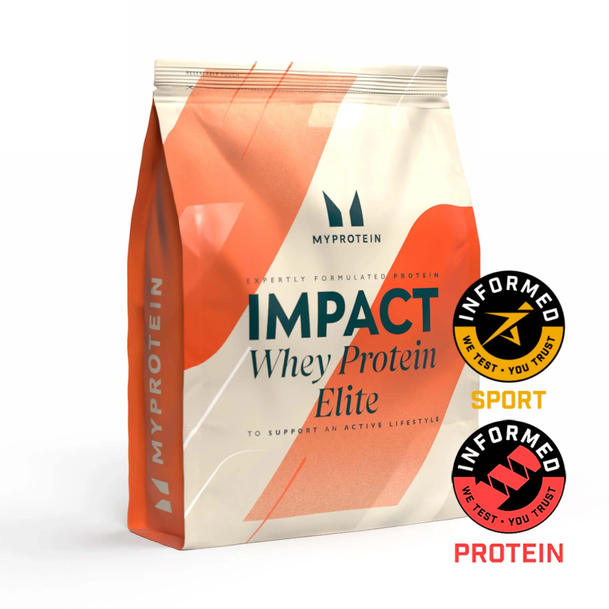 Impact Whey Protein Elite - 1kg - Natural Strawberry (Informed Sport) Afbeelding 1