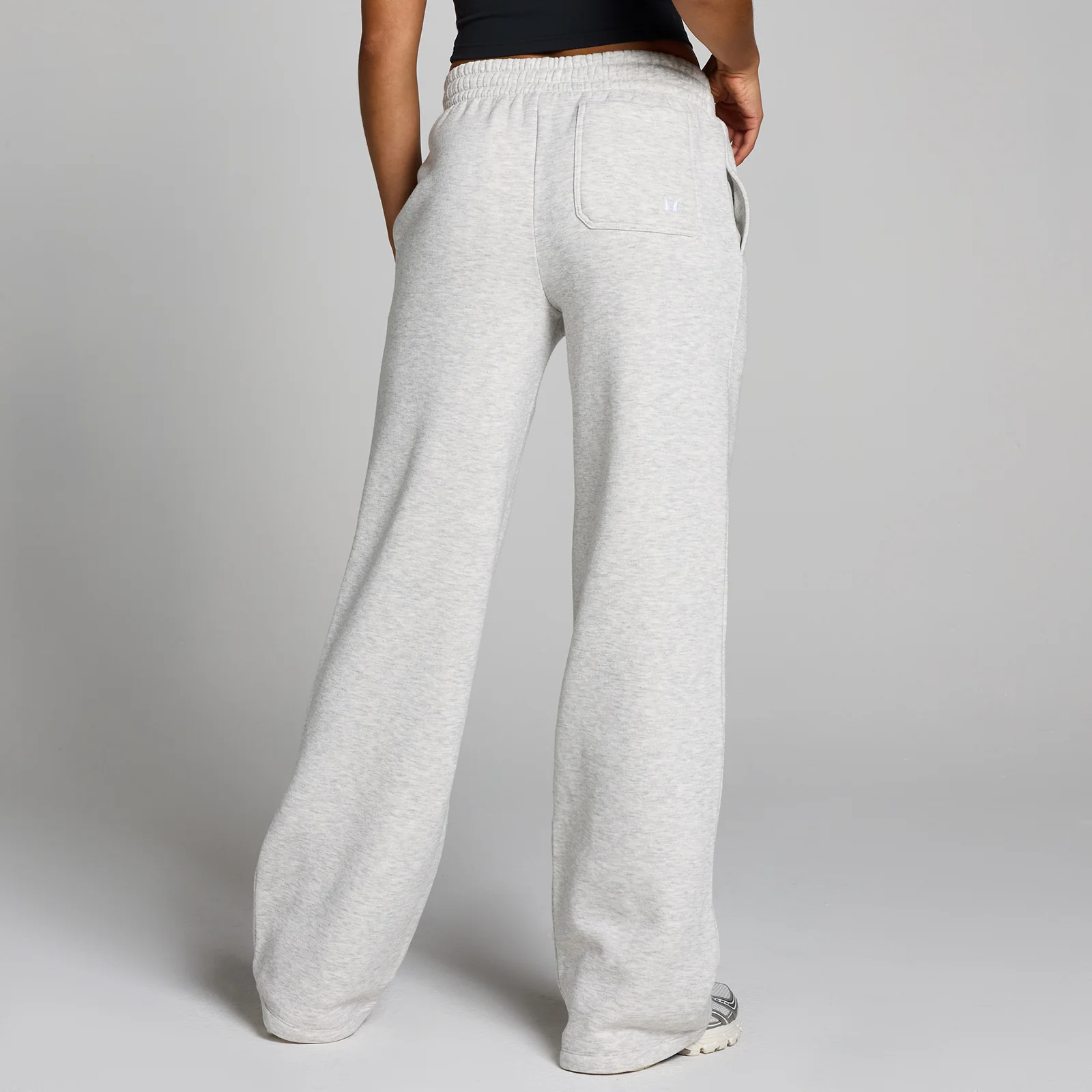 Studio Untold TAILLE HAUTE À JAMBES LARGES ET TAILLE PARTIELLEMENT ÉLASTIQUE TEXTURE - Broek Studio Untold TAILLE HAUTE À JAMBES LARGES ET TAILLE PARTIELLEMENT ÉLASTIQUE TEXTURE - Broek