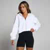 MP Basics gecropte hoodie met rits voor dames - Wit