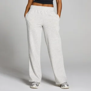 MP Dames Basics Rechte Pijpen Joggingbroek - Licht Grijs Gemêleerd - Size XS