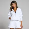 MP Basics hoodie met rits voor dames - Wit