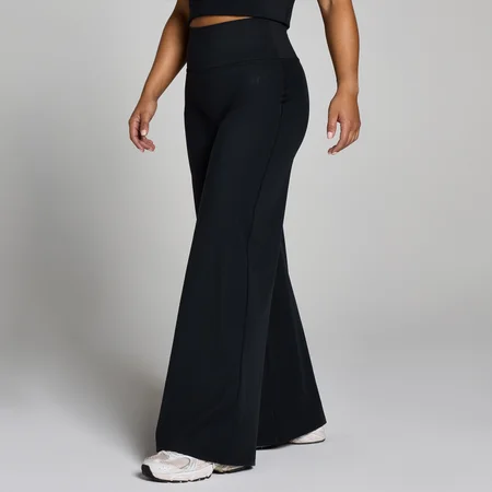 MP Dames Petite Tempo Wijde Pijpen Broek - Zwart