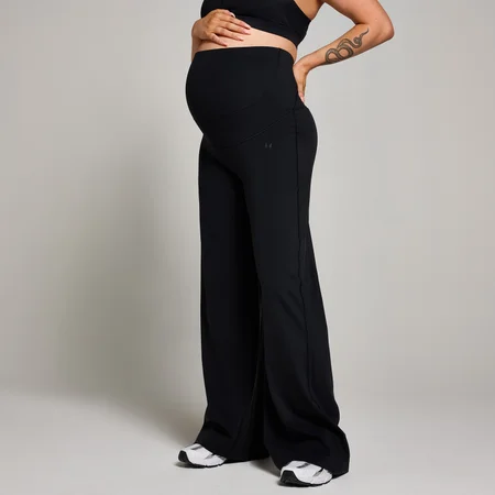 MP Dames Zwangerschaps Wide Leg Legging - Zwart