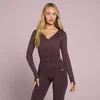 MP Dames Tempo Naadloze Cropped Jas - Fudge