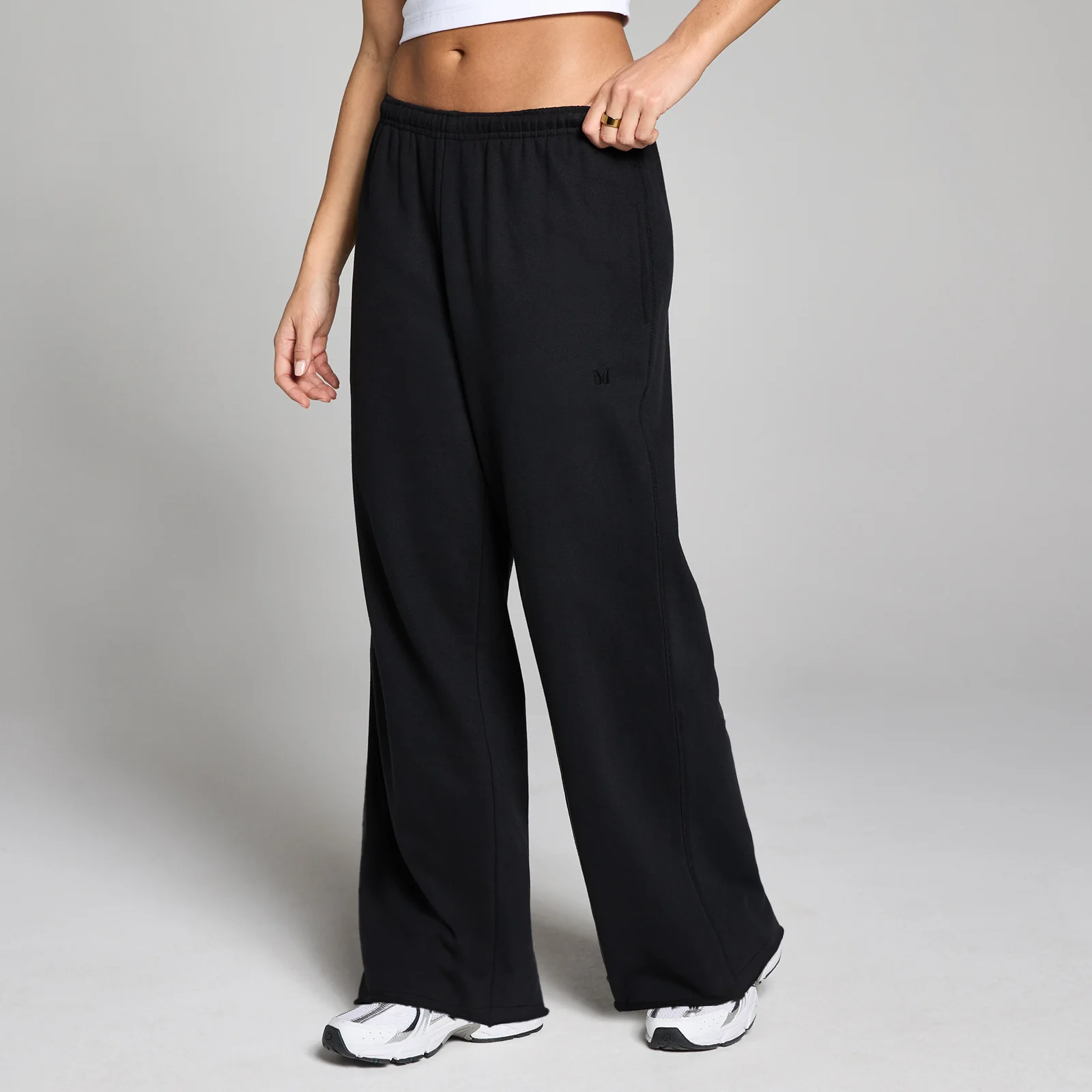 MP Dames Lifestyle Rechte Joggingbroek - Gewassen Zwart - S Afbeelding 1