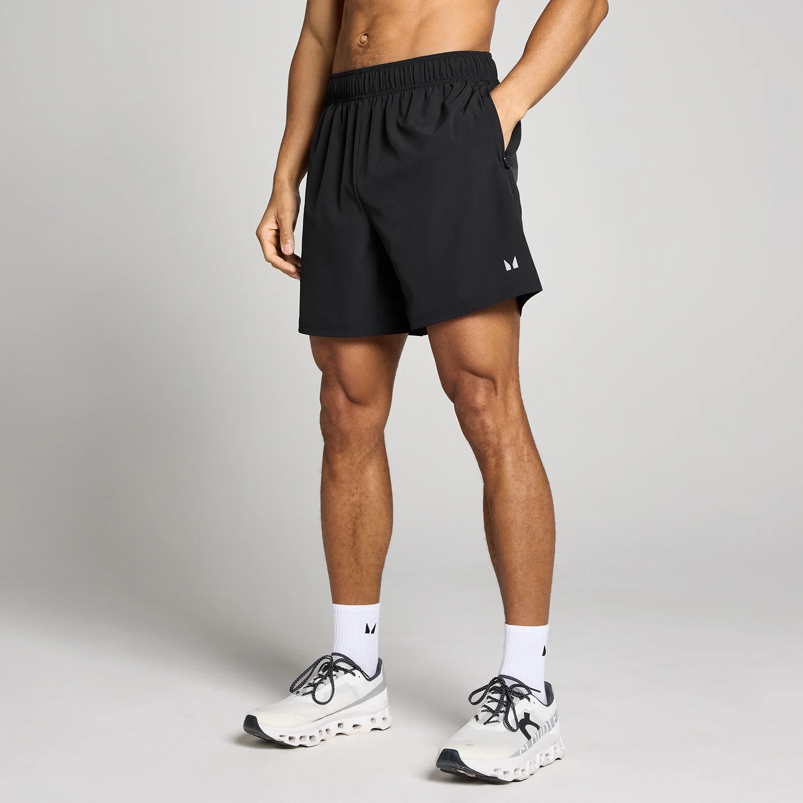 MP Heren 7" Geweven Training Short - Zwart - XS Afbeelding 1
