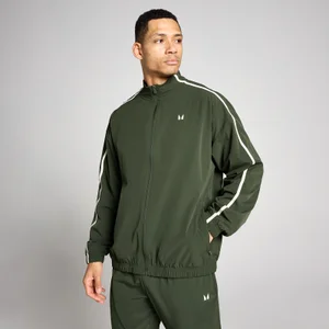 MP Heren Tempo Panel Geweven Jas - Bosgroen - Size S