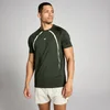 MP Heren Tempo Panel T-Shirt - Bosgroen