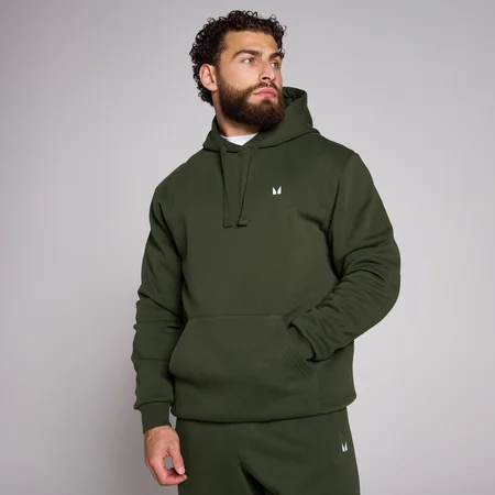 MP Heren Rest Day Hoodie - Bosgroen