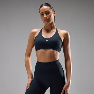 MP Women's Tempo Ultra Seamless Sport-bh - Diep Middernacht - Size S