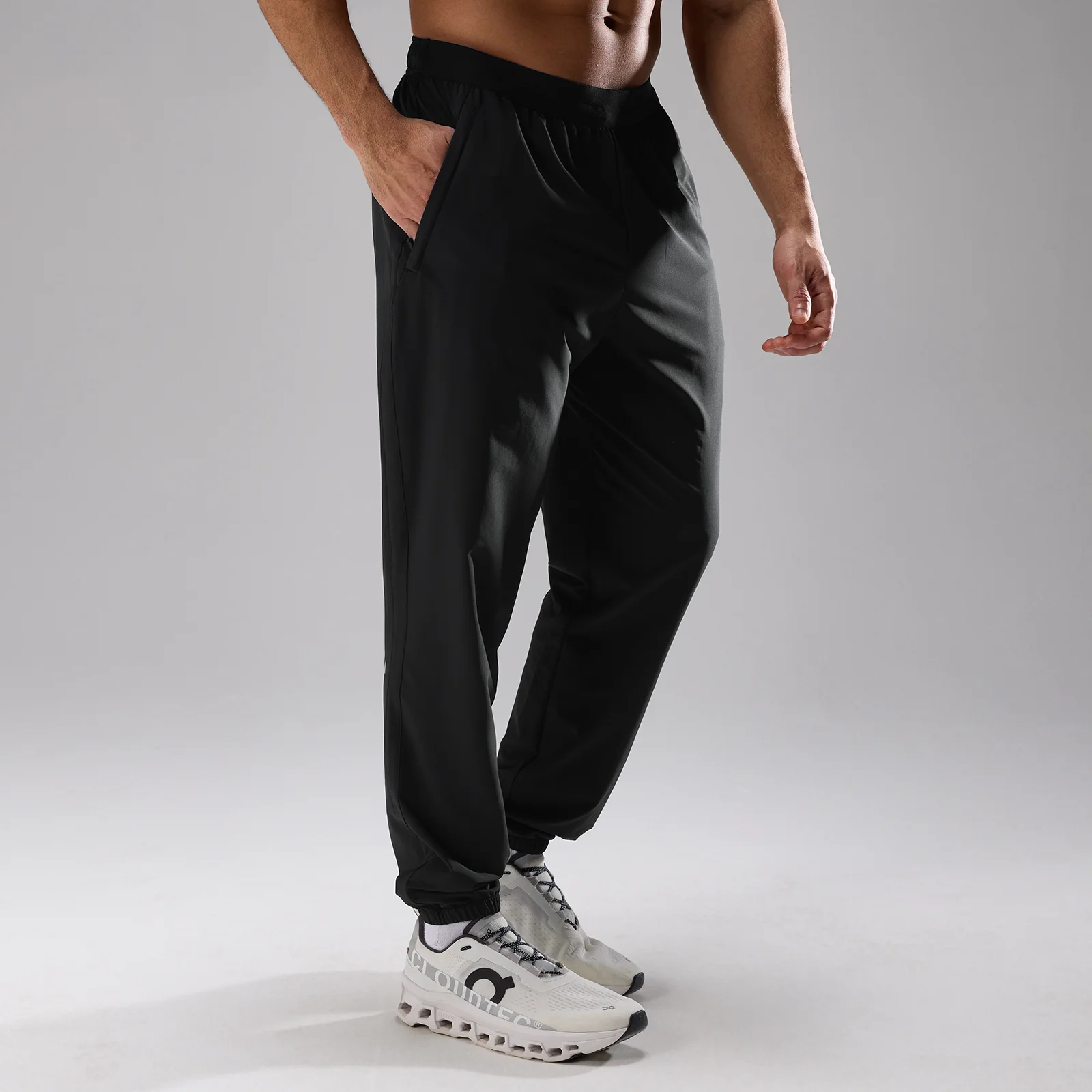 MP Training Ultra Geweven Joggingbroek voor Heren - Zwart - L Afbeelding 1