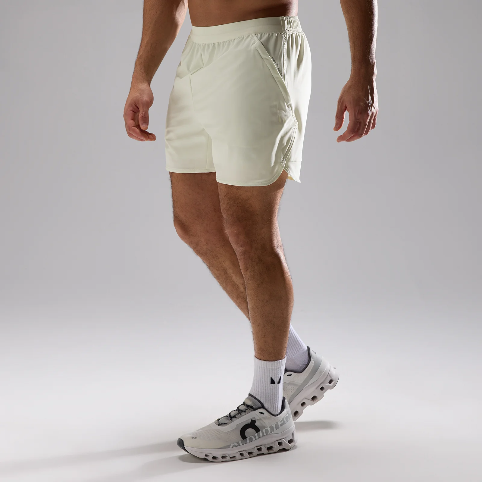 MP Men's Training Ultra 5" 2-in-1 Short - Platinum - S Afbeelding 1