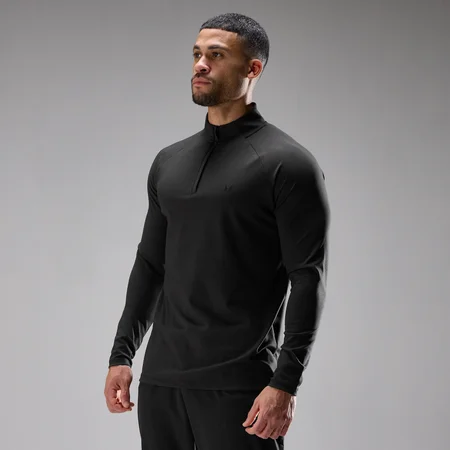 MP Men's Training Ultra Jersey 1/4 Zip - Zwart