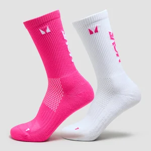 MP Move Club Hardloopsokken (2-pack) - Snoep Roze - Size UK 9-11