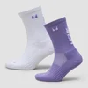 MP Move Club Hardloopsokken (2-pack) - Stoffig Druif