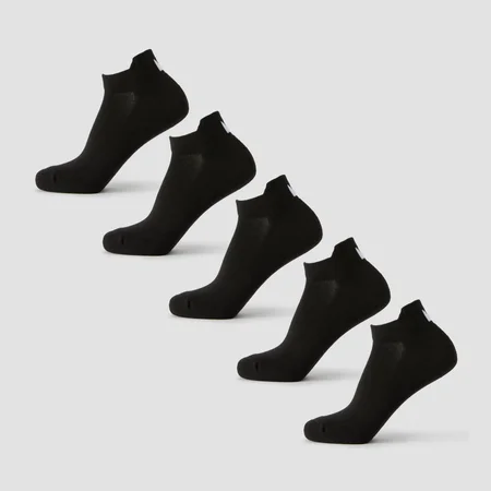 MP Unisex Sneakersokken (5 Pack) - Zwart